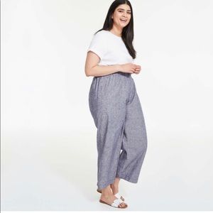 Joe Fresh Plus Wide Leg Elastic Waist pants
